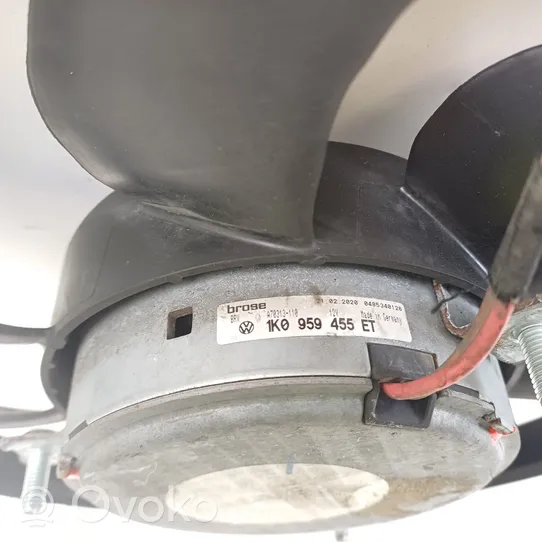 Volkswagen Caddy Ventilateur de refroidissement de radiateur électrique 1K0959455