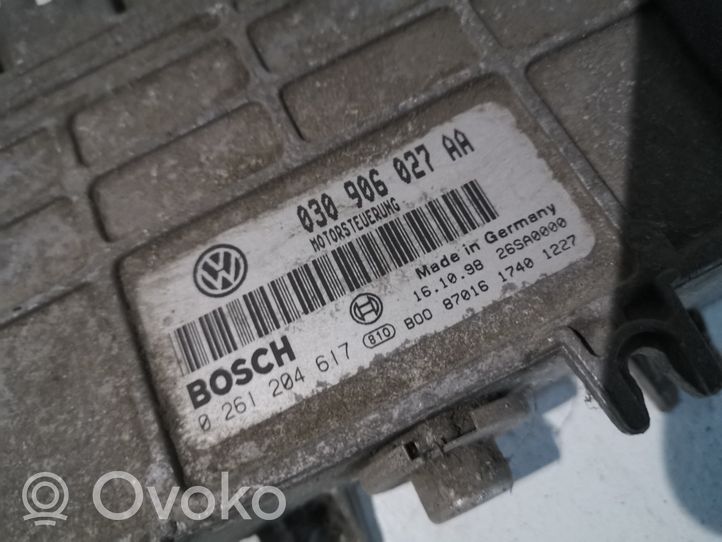 Volkswagen Polo III 6N 6N2 6NF Engine control unit/module 030906027AA