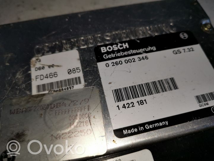 BMW 7 E38 Pārnesumkārbas vadības bloks 0260002346