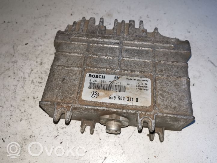 Volkswagen Polo III 6N 6N2 6NF Engine control unit/module 6K0907311B