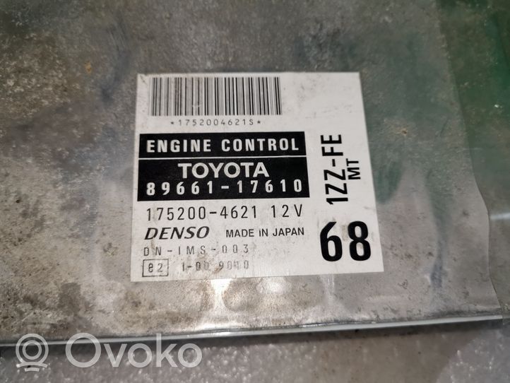Toyota MR2 (W30) III Calculateur moteur ECU 8966117610
