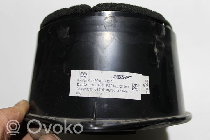 Audi Q7 4L Enceinte de porte arrière 4E0035415A