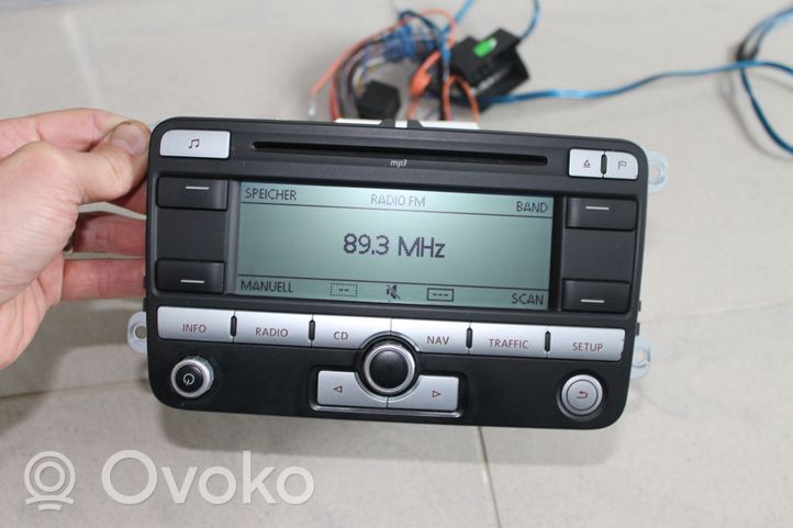 Volkswagen Touran I Radio/CD/DVD/GPS-pääyksikkö 1K0035191D