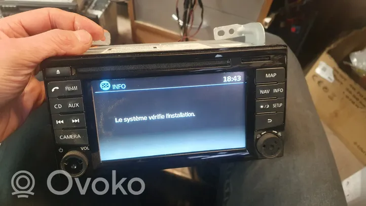 Nissan Juke I F15 Radio/CD/DVD/GPS-pääyksikkö 25915BX80B