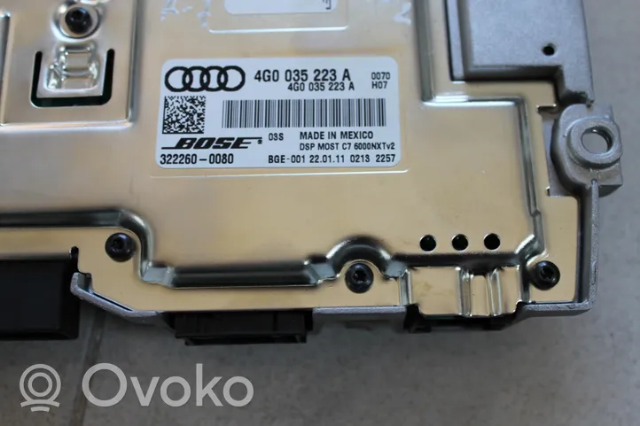 Audi A7 S7 4G Vahvistin 4G0035223A