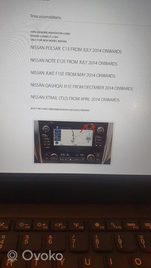 Nissan X-Trail T32 Mapy do nawigacji CD/DVD 259204EA0C