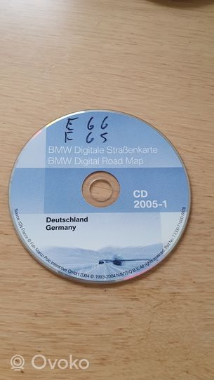 BMW 7 E65 E66 Mappe di navigazione su CD/DVD T10008678