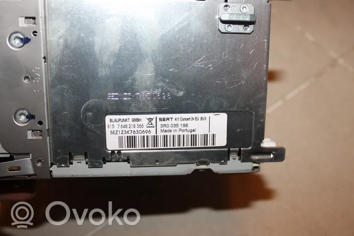 Seat Exeo (3R) Radio/CD/DVD/GPS-pääyksikkö 3R0035186