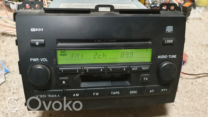 Toyota Land Cruiser (J120) Radio/CD/DVD/GPS-pääyksikkö 8612060510