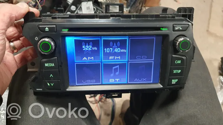 Toyota Yaris Radio/CD/DVD/GPS-pääyksikkö 861400D050