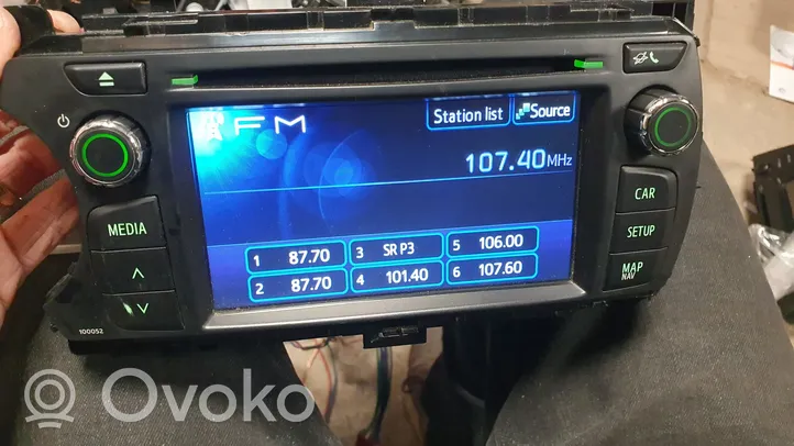 Toyota Yaris Radio/CD/DVD/GPS-pääyksikkö 861400D050