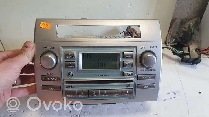 Toyota Corolla Verso AR10 Radio/CD/DVD/GPS-pääyksikkö 861200F010