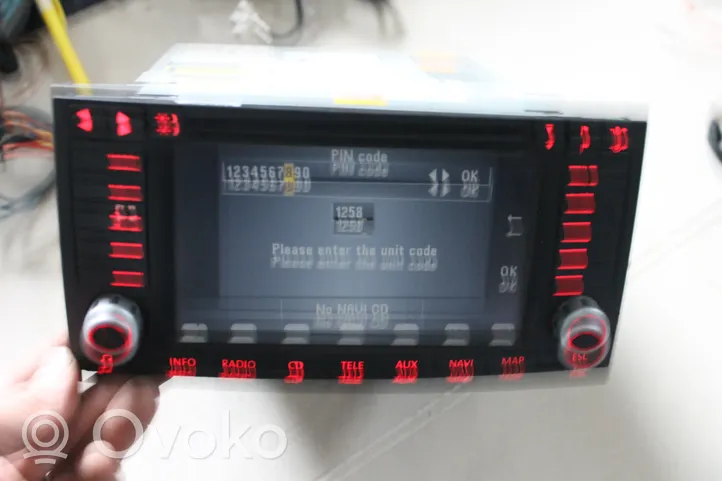 Volkswagen Touareg I Radio/CD/DVD/GPS-pääyksikkö 7L6035191C