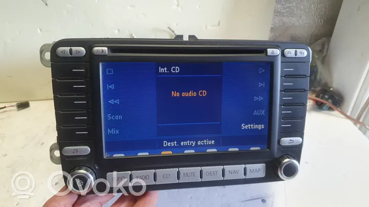 Volkswagen Golf V Radio/CD/DVD/GPS-pääyksikkö 1K0035198C