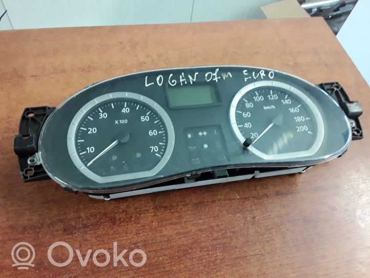 Dacia Logan I Speedometer (instrument cluster) 8200650539