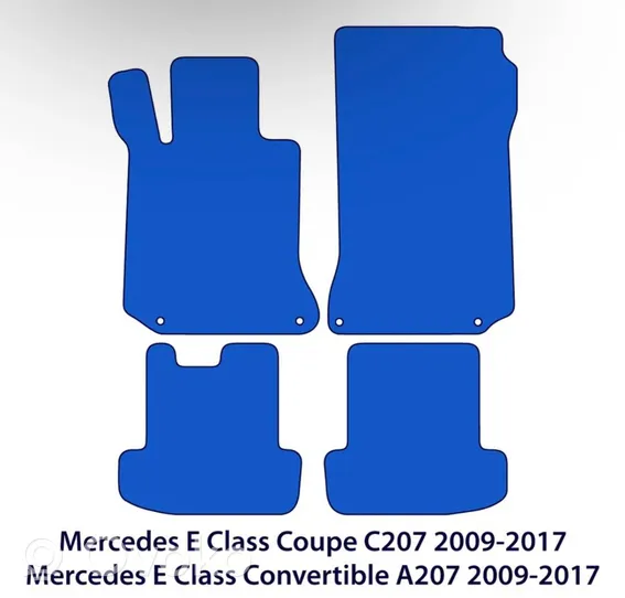 Mercedes-Benz E C207 W207 Set di tappetini per auto 