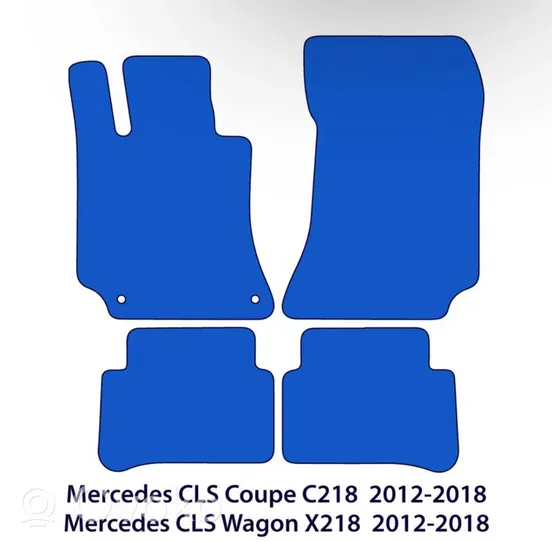 Mercedes-Benz CLS C218 X218 Zestaw dywaników samochodowych 