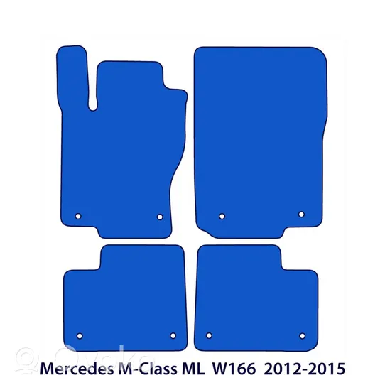 Mercedes-Benz ML AMG W166 Kit tapis de sol auto 