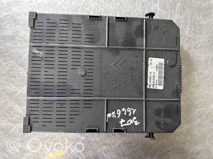 Peugeot 307 Module confort 9663510580