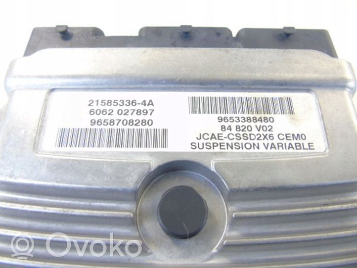 Citroen C6 Gearbox control unit/module 9653388480