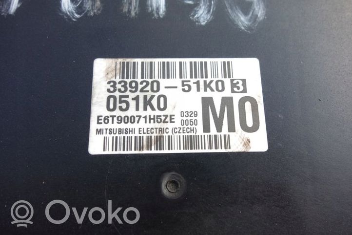 Opel Agila B Sterownik / Moduł ECU 3392051K03