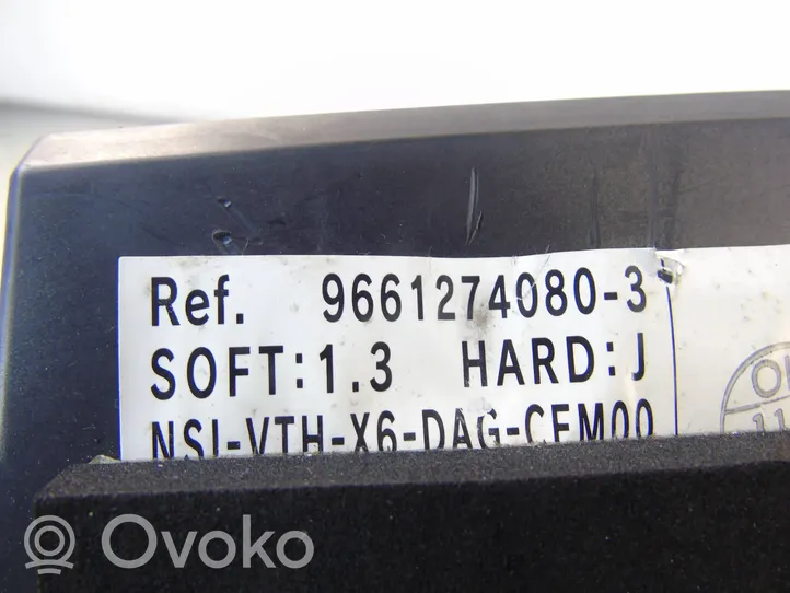 Citroen C6 HUD-näyttö 9661274080