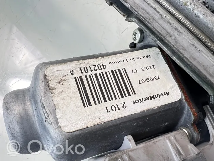 Opel Tigra B Priekinio el. Lango pakėlimo mechanizmo komplektas 440871