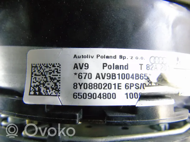 Audi A3 8Y Poduszka powietrzna Airbag kierownicy 8Y0880201E