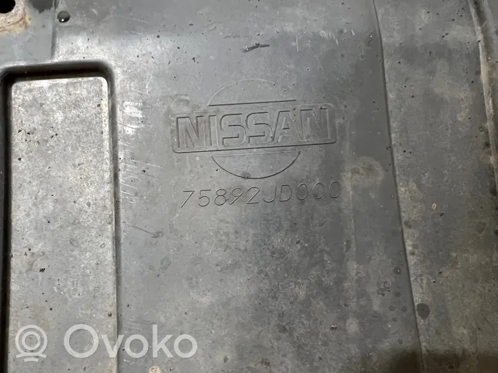 Nissan Qashqai Moottorin alustan välipohjan roiskesuoja 75892JD000