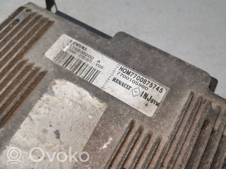 Renault Scenic I Sterownik / Moduł ECU 7700875745