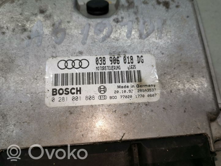 Audi A6 S6 C5 4B Centralina/modulo del motore 038906018DG