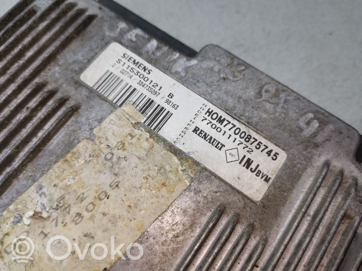 Renault Scenic I Sterownik / Moduł ECU 7700875745