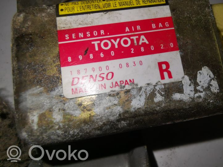 Toyota Previa (XR30, XR40) II Czujnik uderzenia Airbag 8983028020