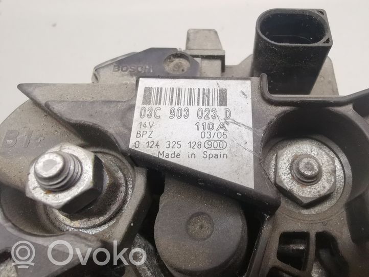 Audi A3 S3 8P Alternator 03C903023D