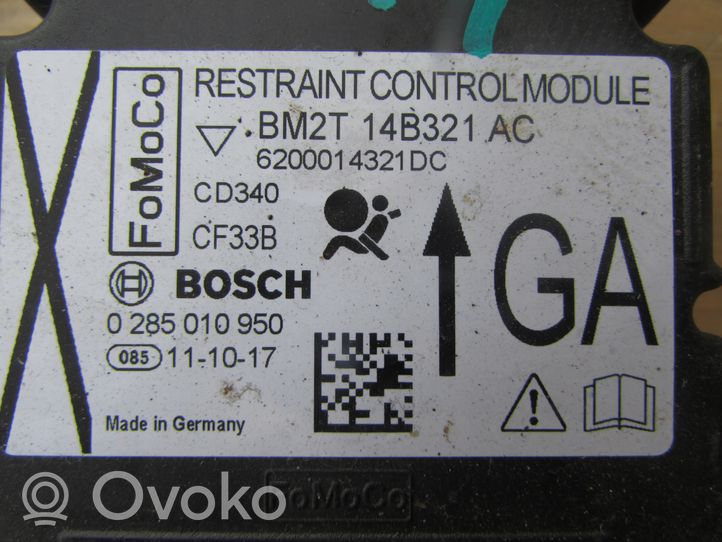 Ford Galaxy Turvatyynyn ohjainlaite/moduuli BM2T14B321AC