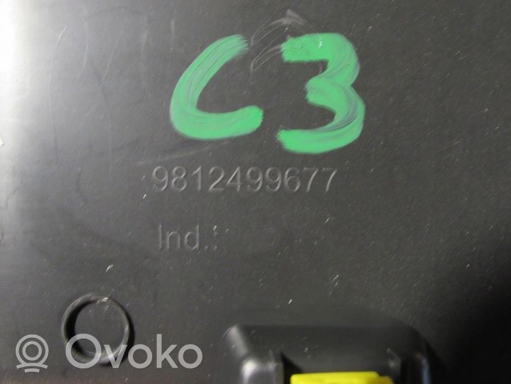 Citroen C3 Центральная консоль 9812499677