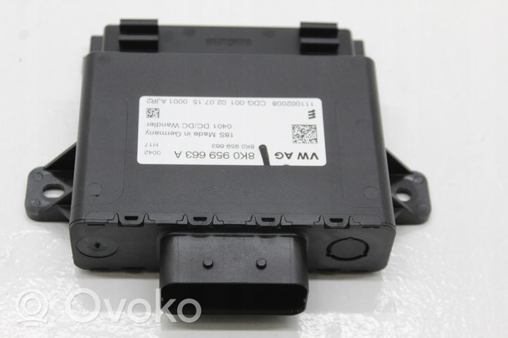 Audi A8 S8 D4 4H Steuergerät Batterie Bordnetz 8K0959663A