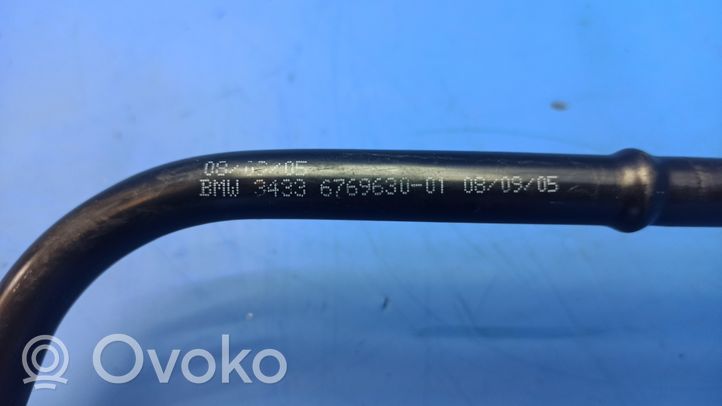 BMW 6 E63 E64 Unterdruckleitung / Unterdruckschlauch 6769630