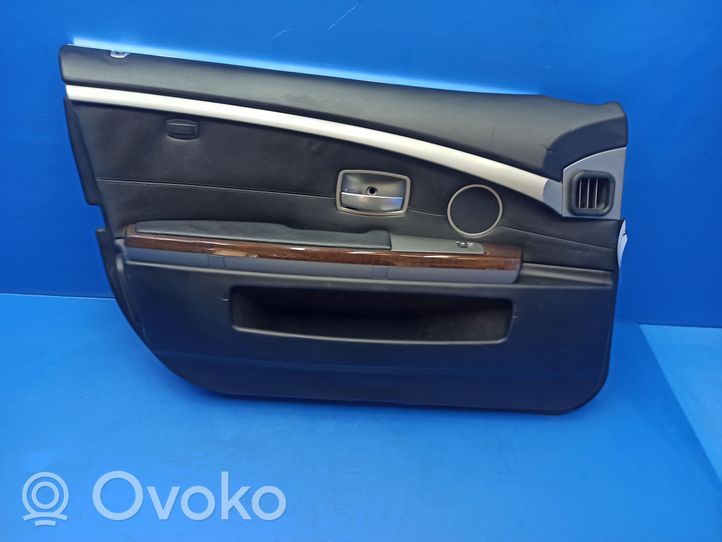 BMW 7 E65 E66 Обшивка передней двери 43641561