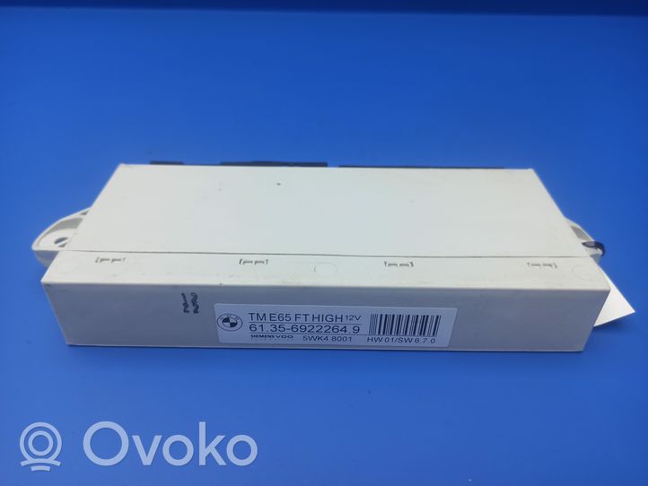BMW 7 E65 E66 Unidad de control/módulo de la puerta 6922264