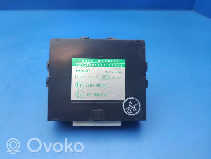 Lexus LS 430 Boîtier module alarme 97RI000051