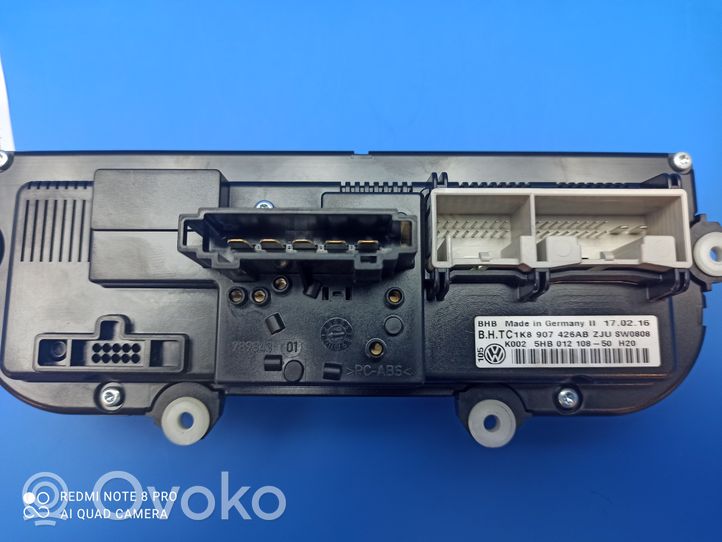Volkswagen Caddy Panel klimatyzacji 1K8907426AB