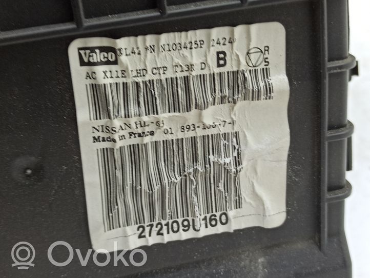 Nissan Note (E11) Salono oro mazgo komplektas 272109U160