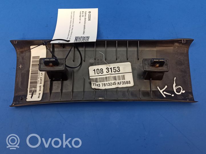 Ford Edge I Takaoven kynnyksen suojalista 7T437813245