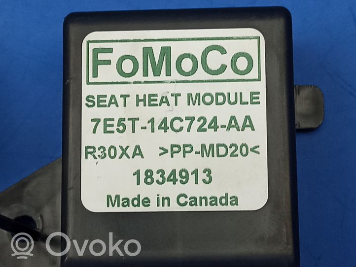 Ford Edge I Modulo di controllo sedile 7E5T14C724AA