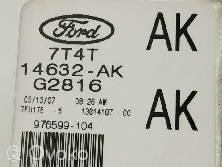 Ford Edge I Wiązka przewodów drzwi tylnych 7T4T14632AK