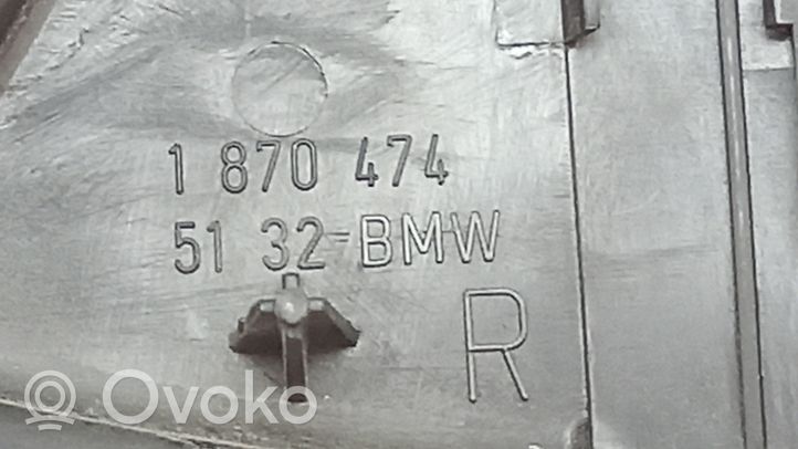 BMW 7 E23 Veidrodėlio plastikinė apdaila 1870474