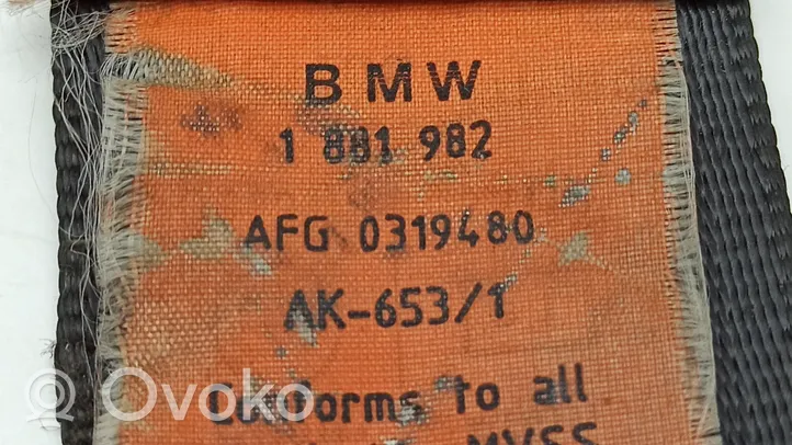 BMW 7 E23 Pas bezpieczeństwa fotela przedniego 1881982