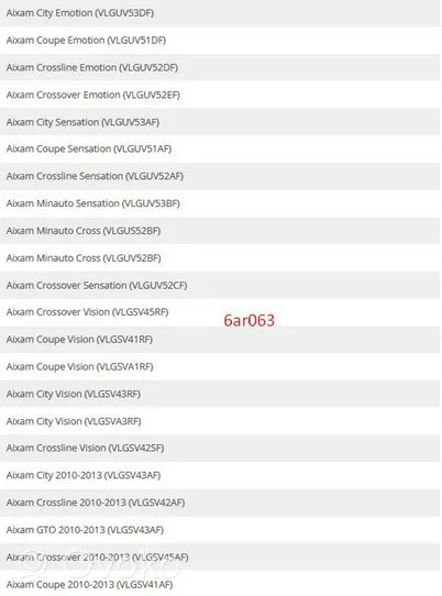 Aixam Scouty Jeu de disques et étriers de frein 6AR028