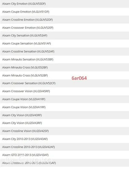 Aixam Scouty Etujarrusatula 6AR064